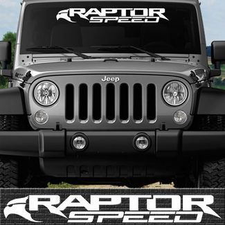 1 Raptor Decal Racing Speed Vinyl Decals #17 Fits Ford