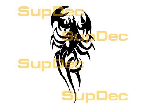 Scorpion Vinyl Art Wall  Window Bathroom Sticker Decal  #8
