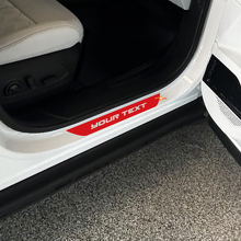 Custom Door Sill Vinyl Decals Kit for Jeep Trailhawk _4