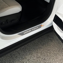 Custom Door Sill Vinyl Decals Kit for Jeep Trailhawk _6
