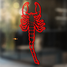 Desert Scorpion Outline Universal Vinyl Decal Sticker_3