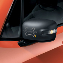 2pcs RENEGADE Vinyl Mirror Decal Sticker Graphic JEEP RENEGADE Type1 2