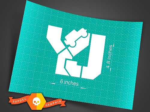 Jeep YJ Wrangler Decal stickers hood door fender YJ rubicon