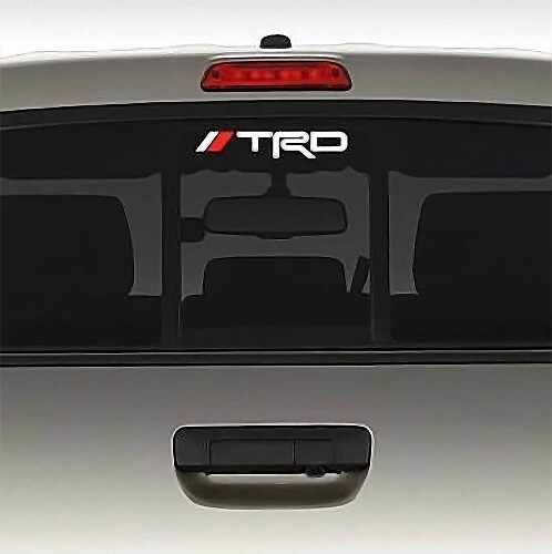 TRD Sticker Decal for Toyota Tacoma, Corolla & Tundra_1