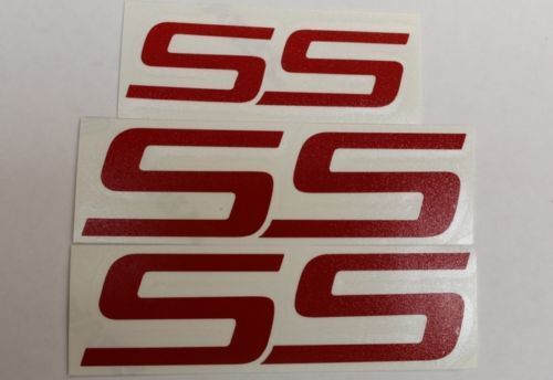 SS Emblem Overlay Vinyl Decals  for Chevrolet Trailblazer SS