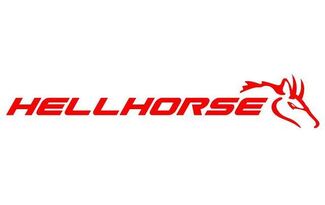 Hellhorse - Mustang Vinyl Decal Sticker - Red - Ford Race Car Cobra GT V8 V6