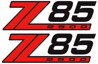 New 4x4 Offroad Z85 2500 Decal Sticker Extreme
