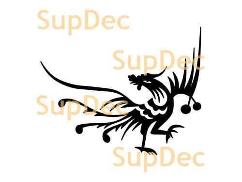 Bird Vinyl Art Wall Window Bathroom Sticker Decal removable #9
