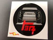 Toyota 4Runner Domed Badge Emblem Resin Decal Sticker 2
