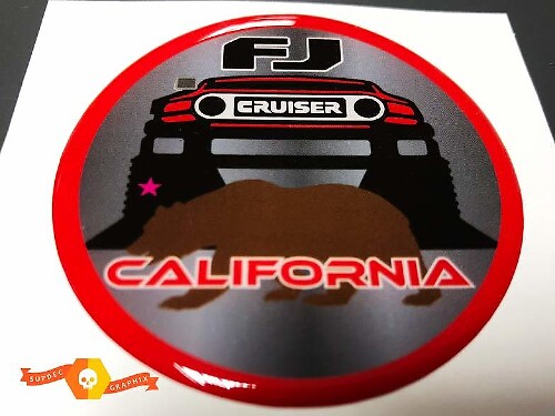 FJ Cruiser California Universal Badge for Toyota FJ Cruiser