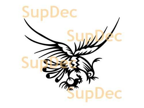 Bird Vinyl Art Wall Window Bathroom Sticker Decal removable #11
