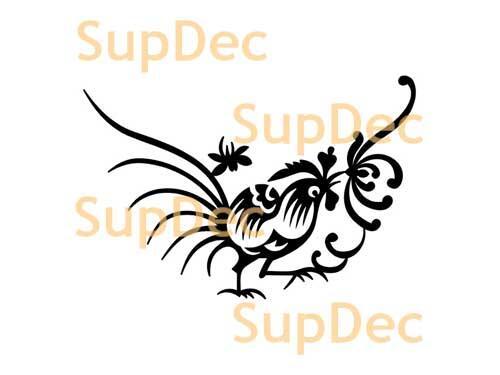 Bird Vinyl Art Wall  Window Bathroom Sticker Decal removable #12
