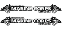 Marine Corps Mountains Edition Hood Stickers Decals for Jeep wrangler hoods
 2