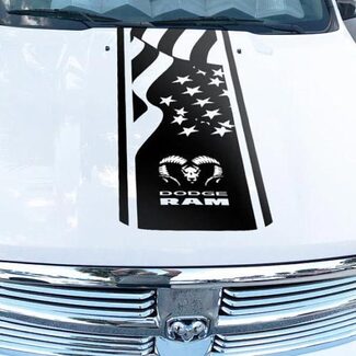 Dodge Ram Hemi 1500 2500 3500 Rebel Mopar Hood Decal Vinyl Stripes Now