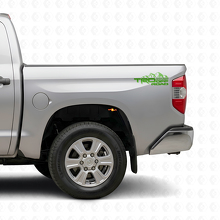 TRD Off-Road Mountain Rear Side Vinyl Decal Set for Toyota Tacoma Tundra_3