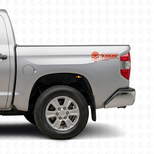 Toyota TSS Truck Sport Series Racing Tacoma Tundra The Punisher Sticker Decal Vinyl 2Pcs_4