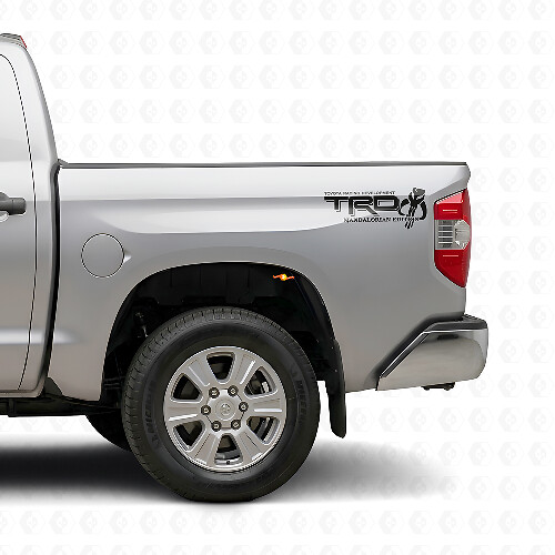 TRD-Style Mandalorian Edition Side Vinyl Decal Set for Toyota Tacoma Tundra