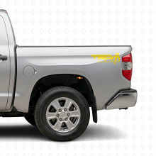 TRD-Style Mandalorian Edition Side Vinyl Decal Set for Toyota Tacoma Tundra_5