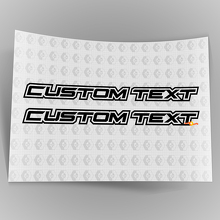 Custom Jeep Wrangler Hood / Die Cut Decal Stickers 2