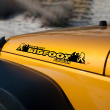 Bigfoot Mountains Edition Hood Stickers Decals for Jeep wrangler hoods
 3