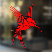 Flying Hummingbird Universal Vinyl Decal Sticker_3