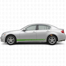 Racing Side Stripes Vinyl Decal Kit for Infiniti G35 G37_3
