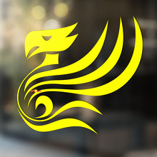 Eagle Tribal Minimal Style Universal Vinyl Decal Sticker_4