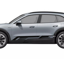 Thin Lines Side Rocker Panel Vinyl Decal Sticker for Porsche Cayenne Electric_3