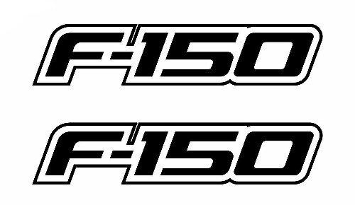 Ford F-150 Decals Pins Vinyl Truck Sticker Decal Set 2009 - 2017
