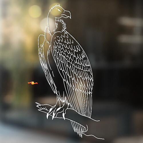 Vulture Universal Vinyl Decal Sticker