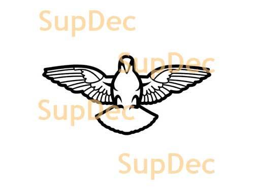 Eagle Vinyl Art Wall  Window Bathroom Sticker Decal removable #5
