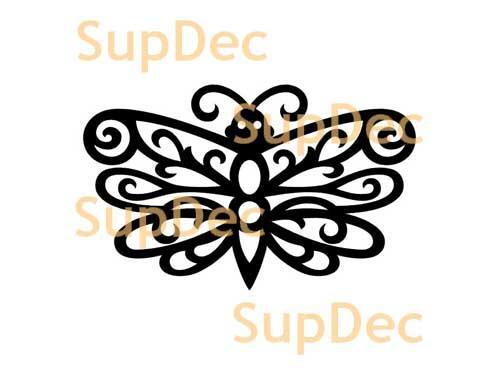 Butterfly Vinyl Art Wall  Window Bathroom Sticker Decal #8
