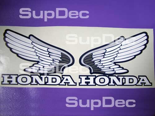 Honda Wings Tank Decal Sticker pair
