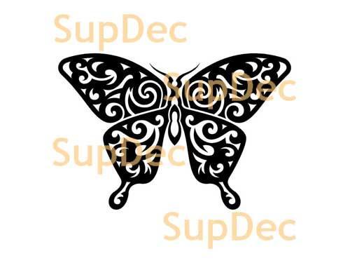 Butterfly Vinyl Art Wall Window Bathroom Sticker Decal #1
