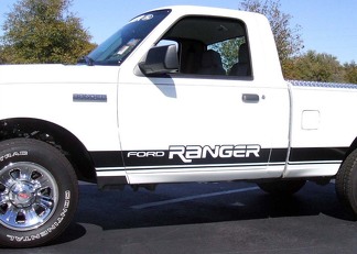 Ge-tr333 Ford Truck - Ranger Rocker Side Stripe Decal Kit - Fits All Models