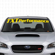 Custom Performance Windshield Vinyl Decal for Suba Cars_5