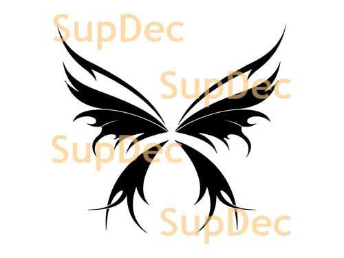 Butterfly Vinyl Art Wall Window Bathroom Sticker Decal #7
