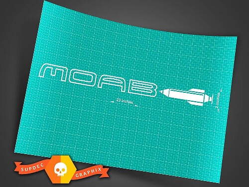 Moab Hood Fender Vinyl Decal Pair for Jeep Wrangler