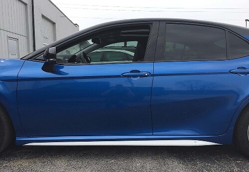 Thin Rocker Panel Stripe Vinyl Decal Kit for Toyota Camry 2018-2019