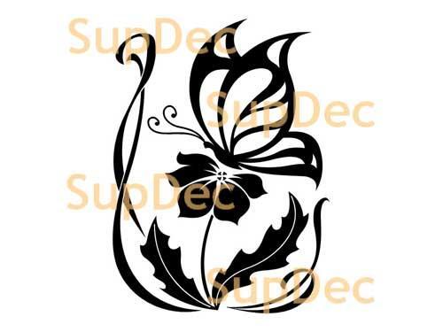 Butterfly Vinyl Art Wall  Window Bathroom Sticker Decal  #17
