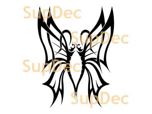 Butterfly Vinyl Art Wall Window Bathroom Sticker Decal #19
