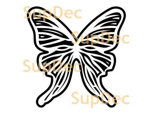 Butterfly Vinyl Art Wall Window Bathroom Sticker Decal #20

