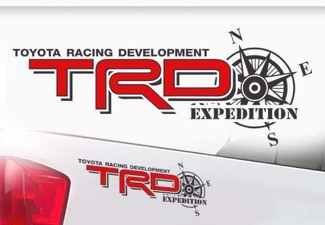 Toyota TRD Truck Off-Road Racing Tacoma Tundra Expedition Vinyl Sticker Decal