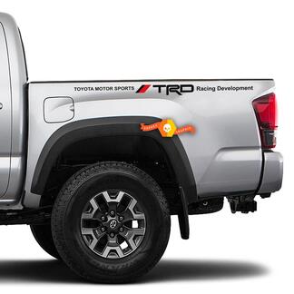 Toyota TRD TUNDRA Tacoma Racing Vinyl Decal Sticker 2 sides Bed Truck Decals