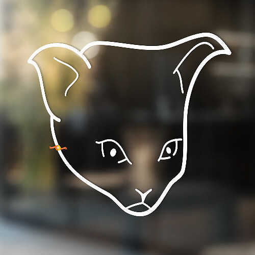 Cat's head Universal Vinyl Decal Sticker_1