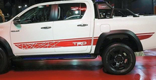 3 x Toyota Hilux TRD Off Road  side Vinyl Decals graphics rally sticker 2