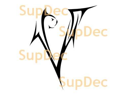 Cat Vinyl Art Wall Window Bathroom Sticker Decal removable #5
