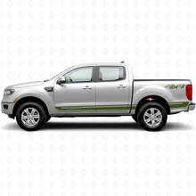 Custom 4x4 Side Stripes Vinyl Decal Kit for Musclecar Ranger Wildtrak_3