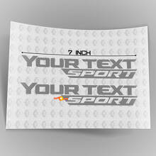 Sport Wrangler Jeep Decals Vinyl Stickers Rubicon Fits All 2018 Models JL x2 2