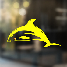 Dolphin Universal Vinyl Decal Sticker_3